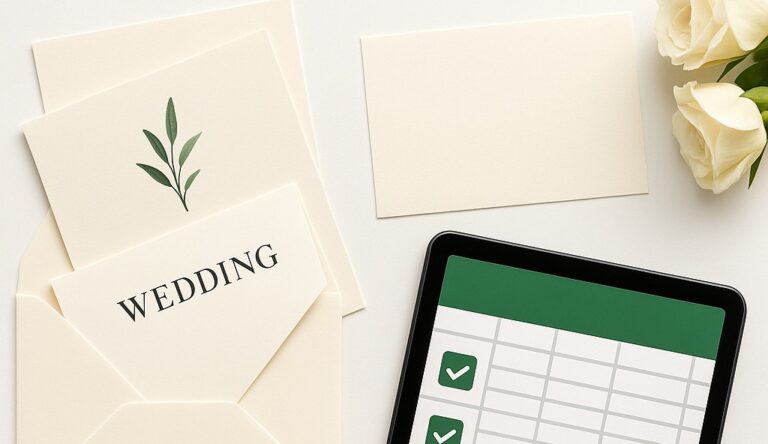 Enviando las invitaciones de boda