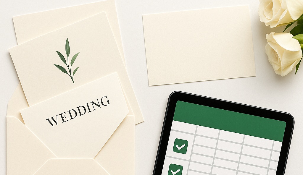 Enviando las invitaciones de boda