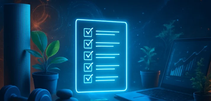 Plantilla de seguimiento de hábitos en Excel 365 con diseño moderno y visual